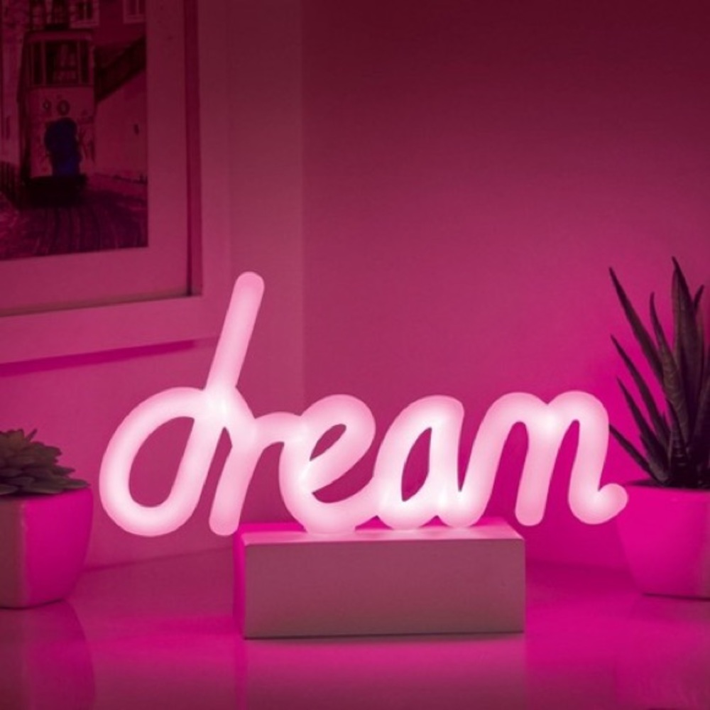 West & Arrow Dream Mini Neon Light NIB